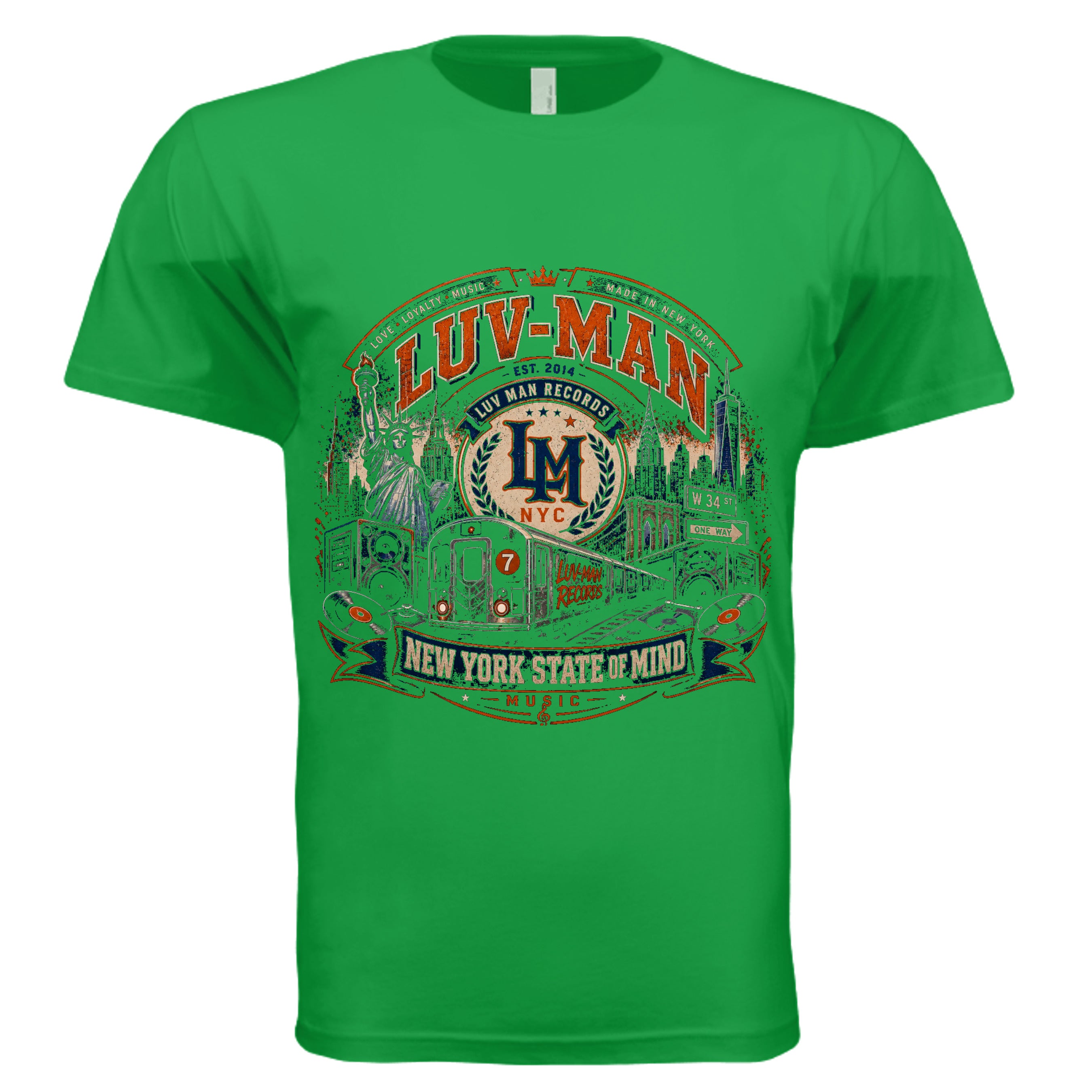 KELLY GREEN - 3600 - FRONT