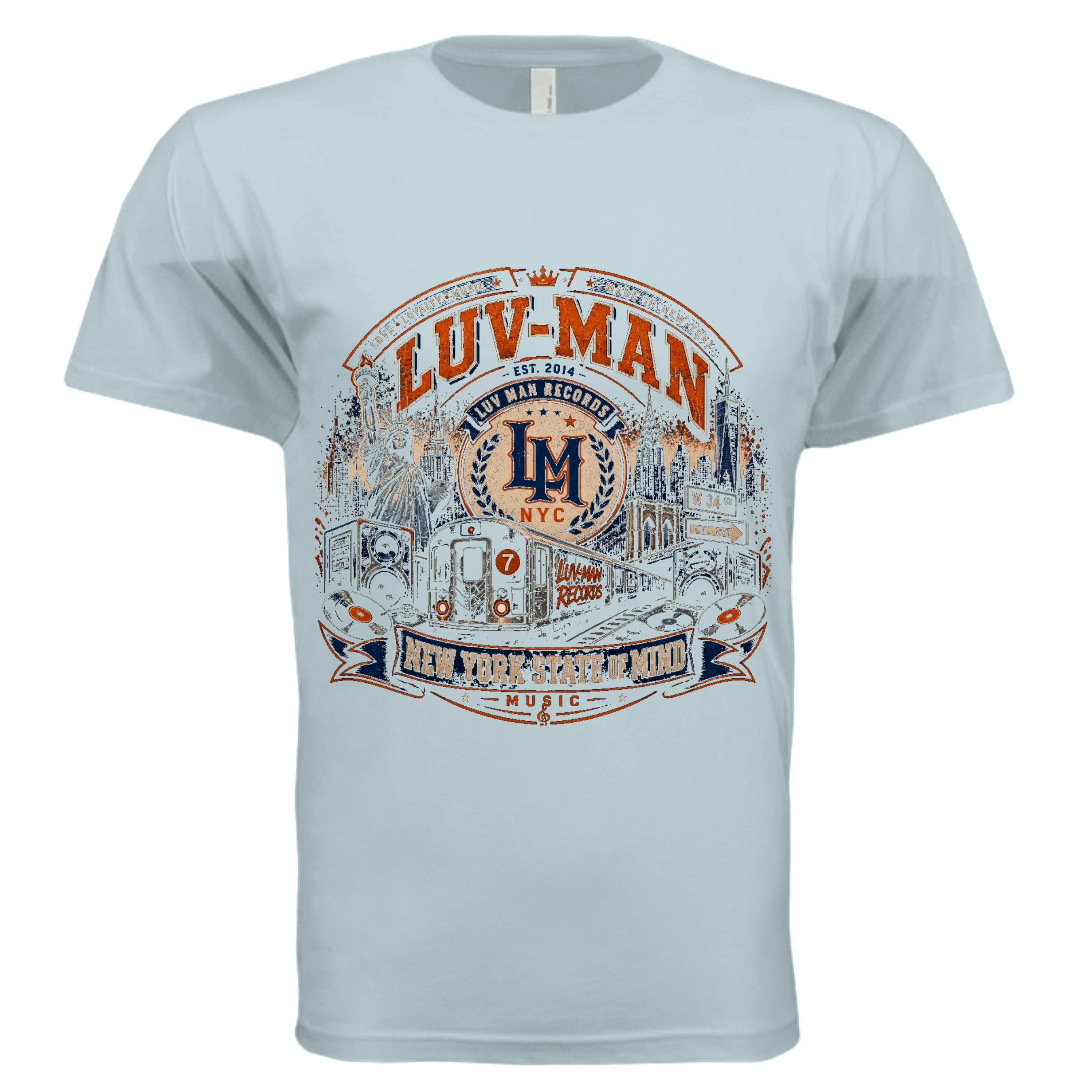 Light Blue - 3600 - FRONT